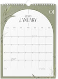 Karto Wall Calendar 2026 8.5x11 in - Boho Greenery