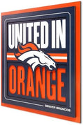 YouTheFan NFL Denver Broncos Slogan Series 3D Wall Art