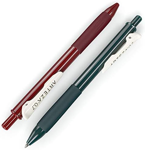 Arteza Colored Gel Pens, Pack of 24, 10 Vintage and 14 Vibrant Colors, Fine 0.7 mm Tip, Retractable, Art Supplies for Journaling, Drawing, Doodling, and Notetaking