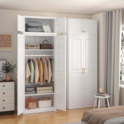 SteeLoong 15”Metal Well Storage Cabinet,Upper Cabinet for Wardrobe