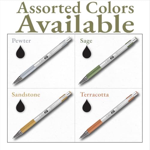 Zebra Pen F-301 Signature Series Ballpoint Pen, Black, 0.7mm, 4-Pk (27294)