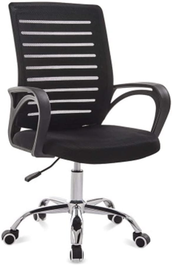 Office Chair Home Office Chair Student Backrest Swivel Chair Breathable and Comfortable Wide Load-Bearing 300kg Desk Chair (Colour: Black A) (Colour: Green B)