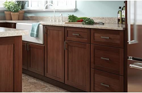 Franklin Brass (10-Pack) – Soft Iron Cabinet Handles, 3 Inch Hole Center, Pulls for Drawers, Kitchen Cabinet Door, Dressers | Pierce