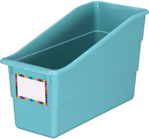 Really Good Stuff Durable Book & Binder Holders 12-Pack, Water