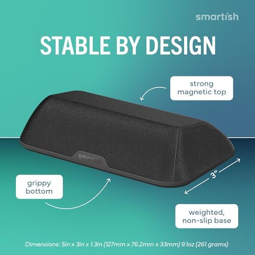 Smartish Magnetic Cord Holder, Bigger Cable Wrangler, Office Desk Organizer
