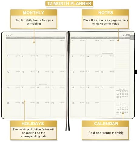 Planner 2026-2027 - 2026-2027 Planner Weekly and Monthly, Academic Planner