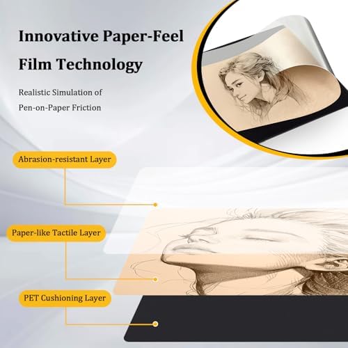 IMAGE Drawing Tablet 10x6 Inch, 8192 Pressure Levels & Battery-Free Pen