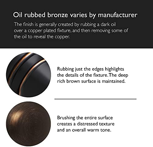 Design House 728709 Terrace 6-Way Universal Keyed Entry Door Knob Oil Rubbed Bronze (Pack of 2)