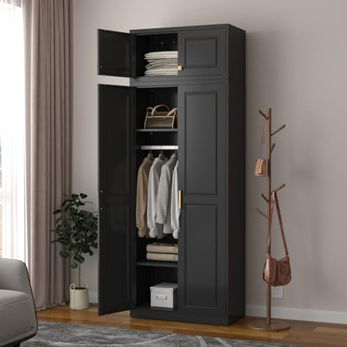 SteeLoong 15”Metal Well Storage Cabinet,Upper Cabinet for Wardrobe