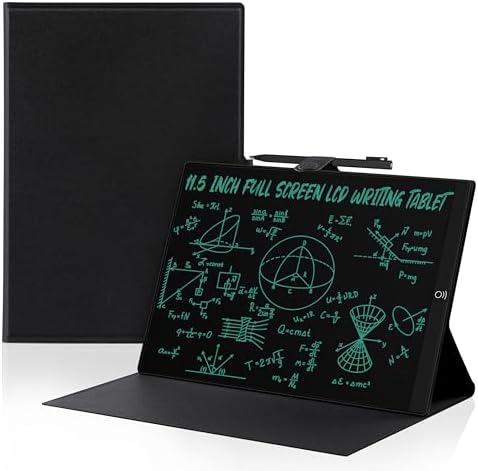 LCD Writing Tablet for Adults: 11.5 inch Full Screen with PU Leather Case