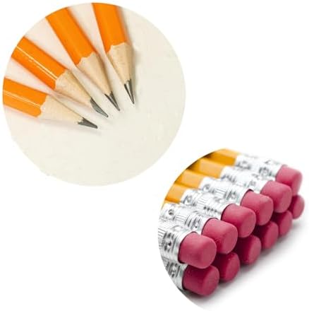 S & E TEACHER'S EDITION Pencils & Erasers Tops Set, 220Pcs