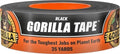 GORILLA Duct Tape, Heavy Duty and Weather Resistant, Black, 1.88" x 35 yd