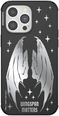 PopSockets iPhone 14 Pro Max Phone Case w/MagSafe- Wingspan | Magnetic, Wireless Charging, Camera & Drop Protection, Bookish, Acotar, Throne, Glass, Sarah
