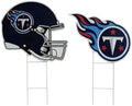 NFL Logo & Helmet 2 Pack Yard Sign Set
