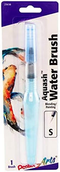 Pentel Arts Aquash Water Brush, Small Brush, Fine Point Tip, 1 Pack (FRHFBP)