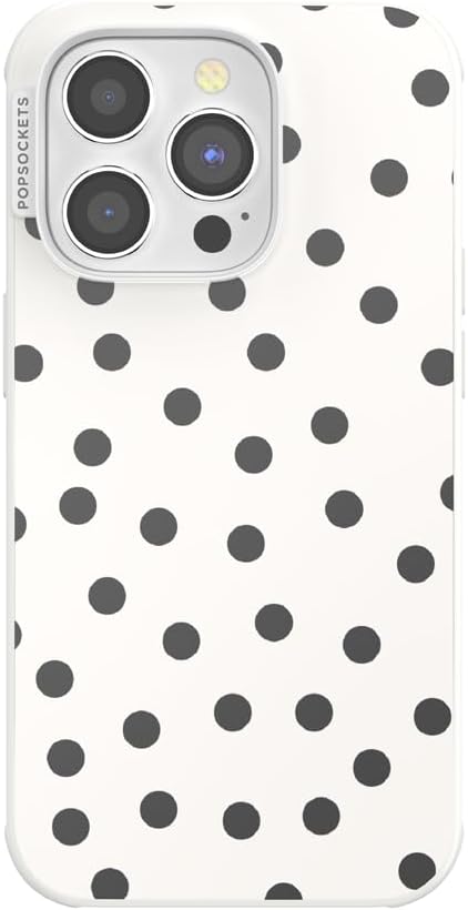 PopSockets iPhone 14 Pro Phone Case with MagSafe- Spotlight Dots | Magnetic, Wireless Charging, Camera & Drop Protection, Phone, Women, Electronic Accessories, For iPad/Kindle/iPhone/Android