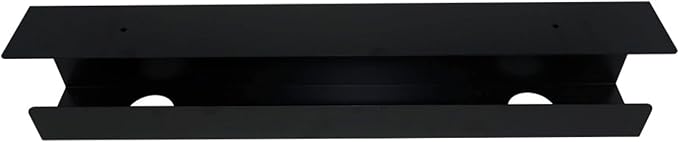 PROGRESSIVE AUTOMATIONS Under Desk Cable Tray Organizer - Black (DO-06-Black)
