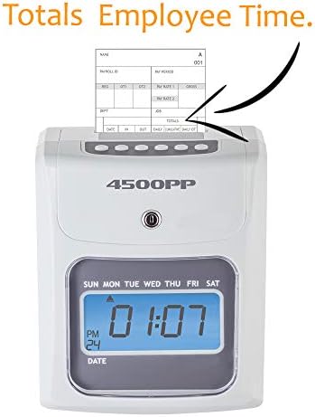 Nile Products - 4500PP Electronic Calculating Time Clock