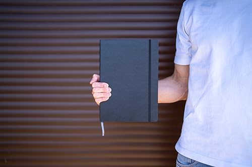 Moleskine Classic Expanded Notebook, Soft Cover, Large (5" x 8.25") Dotted, Black, 400 Pages
