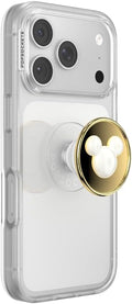 PopSockets Adhesive Phone Grip, Holder- Pearl Mickey | Secure Comfortable Hold, Anti-Drop, Kickstand, Disney, Mickey Mouse, Minnie, Enamel, Designs