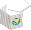 1InTheOffice Paper Fasteners, Prong Fasteners, Metal Fasteners, 2 Inch, 2.75" Center to Center, 100 Pieces/Pack, (200)