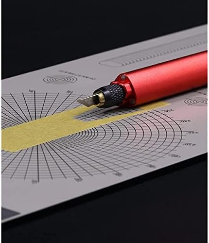 DSPIAE Masking Tape Cutting Mat Double Sided Design Model Building Tools Cutting Plate - Concentric Circles