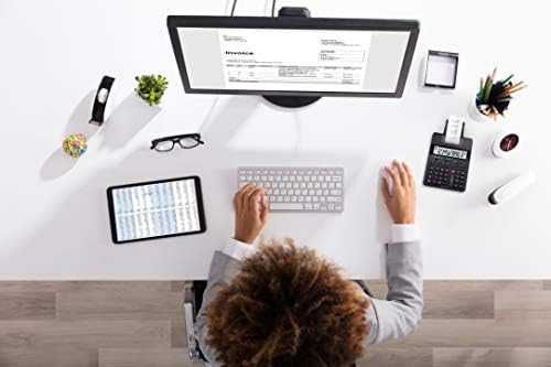 Casio HR-300RC Printing Calculator with Backlit LCD Display,White,Mini-Desktop & HR-170RC Plus, Min-Desktop Printing Calculator (New Version of The HR-100TM)