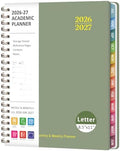 Planner 2026-2027, Weekly and Monthly Academic Planner, July 2026 - June 2027, Hardcover Calendar Agenda Book for School Year Planning, School Supplies for Teacher and Student, Letter Size(8.5'' x 11'')