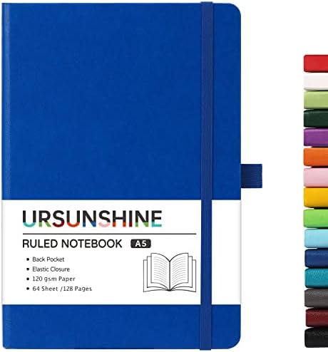 Ruled Notebook/Journal - Classic Lined Journal/Notebook, 5.3" x 8.26"