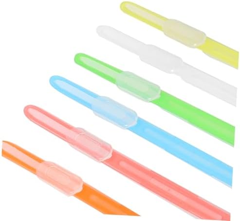 STOBOK 36pcs Effortless Binding Plastic Document Fasteners School Office Binder Clips