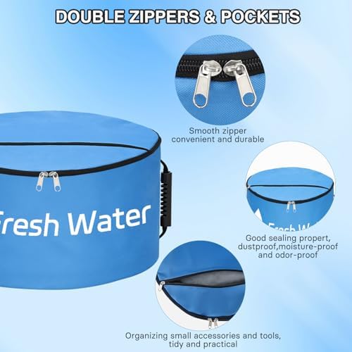 Nilight RV Hose Storage Bag 3 Pack Waterproof Sewer Hose Organizer Bags