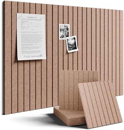 Fluxynara 36" x 24" Large Felt Bulletin Board, Boho