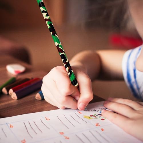 150 Camouflage Pencils with Erasers, Bulk School and Party Supplies