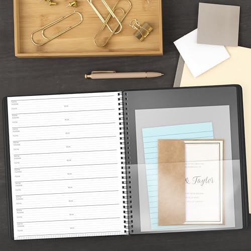 AT-A-GLANCE 2027 Planner, Monthly, 8" x 10", Unruled Daily Blocks, Black (701300527)