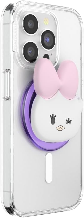 PopSockets Phone Grip for MagSafe, Magnetic Holder, Phone Stand, Disney - Kawaii Daisy
