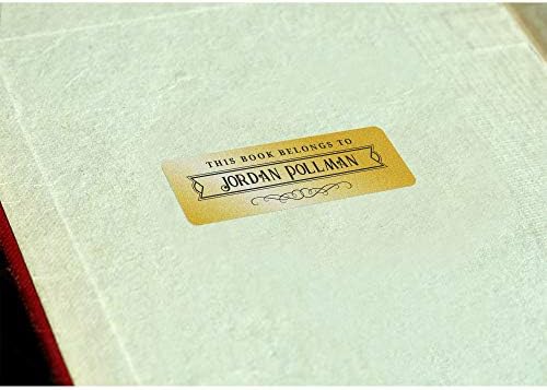 Avery Gold Address Labels for Inkjet Printers, 3/4" x 2-1/4", 300 Labels, 5 Packs (8987)