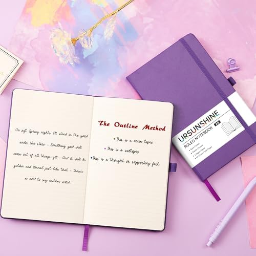 Ruled Notebook/Journal - Classic Lined Journal/Notebook, 5.3'' x 8.26''