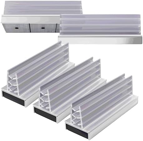 Master Magnetics Magnetic Sign Holder Pack - Magnetic Sign Holders for Door Frames, Metal Shelves, Whiteboards - Powerful Magnet - Retail EZ Grip Holder - 3" L x 1" W x 0.75" H - 5-Pack