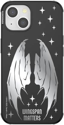 PopSockets iPhone 13 Phone Case with MagSafe- Wingspan | Magnetic, Wireless Charging, Camera & Drop Protection, Bookish, Acotar, Throne, Glass, Sarah