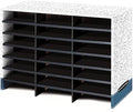 Bankers Box 21-Compartment Literature Sorter, Letter