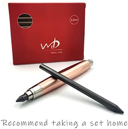 WSD Mechanical Pencil Lead 5.6mm x 86mm Leads 2B (12 pcs)