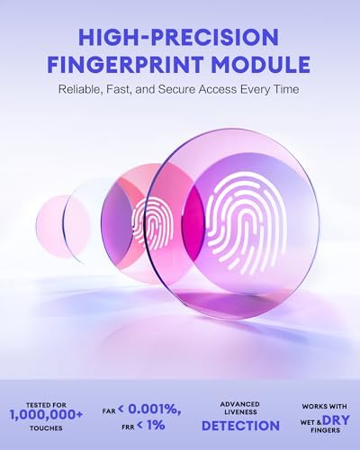 NGTeco APP Time Clock for Small Business, Fingerprint & PIN, Auto Report