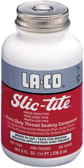 LA-CO 42015 Slic-Tite Premium Thread Sealant Paste with PTFE, -50 to 500 Degree F Temperature, 5 gal