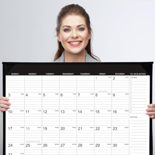 2027 Desk Calendar - JAN 2027 - DEC 2027, 12 Monthly Calendar, 17" x 22"