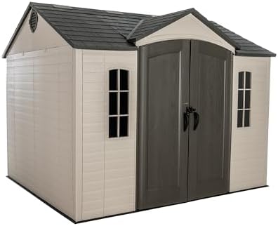 Lifetime Outdoor Storage Shed, 10 x 8 Foot