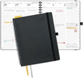 POPRUN 2027 Planner, 8.5'' x 10.5'', Weekly and Monthly Daily Calendar Book