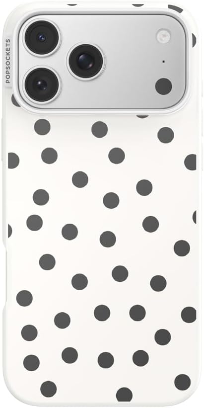 PopSockets iPhone 17 Pro Max Phone Case with MagSafe- Spotlight Dots | Magnetic, Wireless Charging, Camera & Drop Protection, Phone, Women, Electronic Accessories, For iPad/Kindle/iPhone/Android