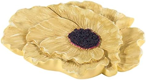 Avanti Linens - Soap Dish, 100% Hand-Painted Resin Bathroom Accessories, Floral Home Decor (Marielle)