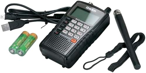 Uniden Bearcat BCD160DN Handheld Digital Scanner, Exclusive Features, Band Scope Rapid System/Channel Number Tagging, Narrow-Band Reception, and Search Features to Detect Signals Faster Than Ever