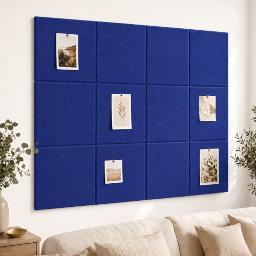 Felt Bulletin Board Tiles, Cork Board Alternative, 48 x 36 in